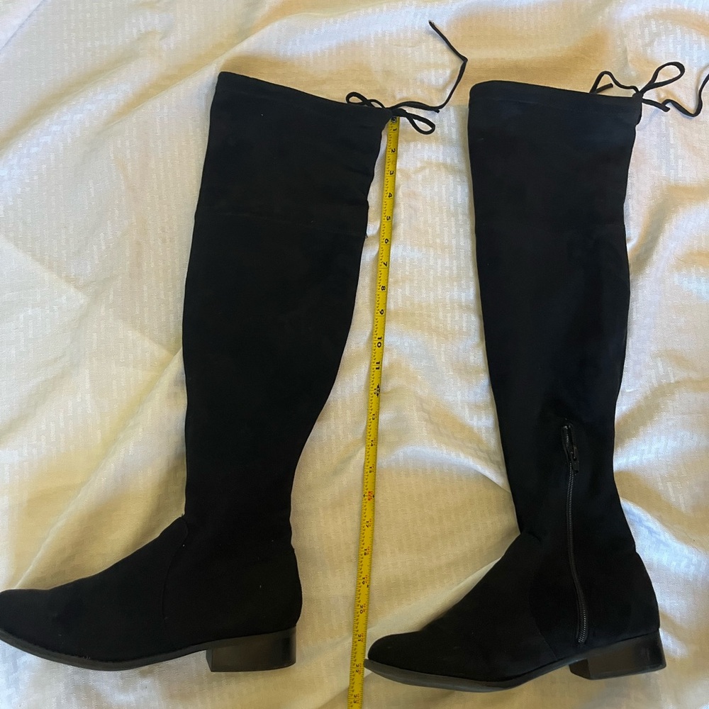 A New Day Over the Knee Flat Boots